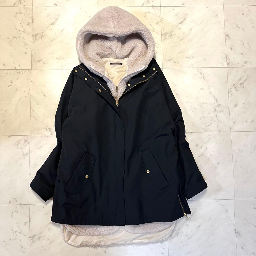 美品バンヤードストーム 4WAY ライナーフーディージャケット 黒L