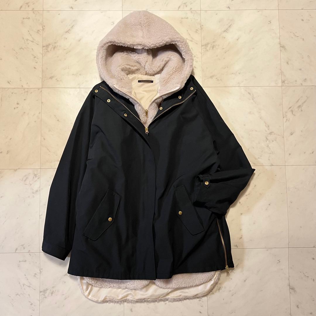 美品バンヤードストーム 4WAY ライナーフーディージャケット 黒L