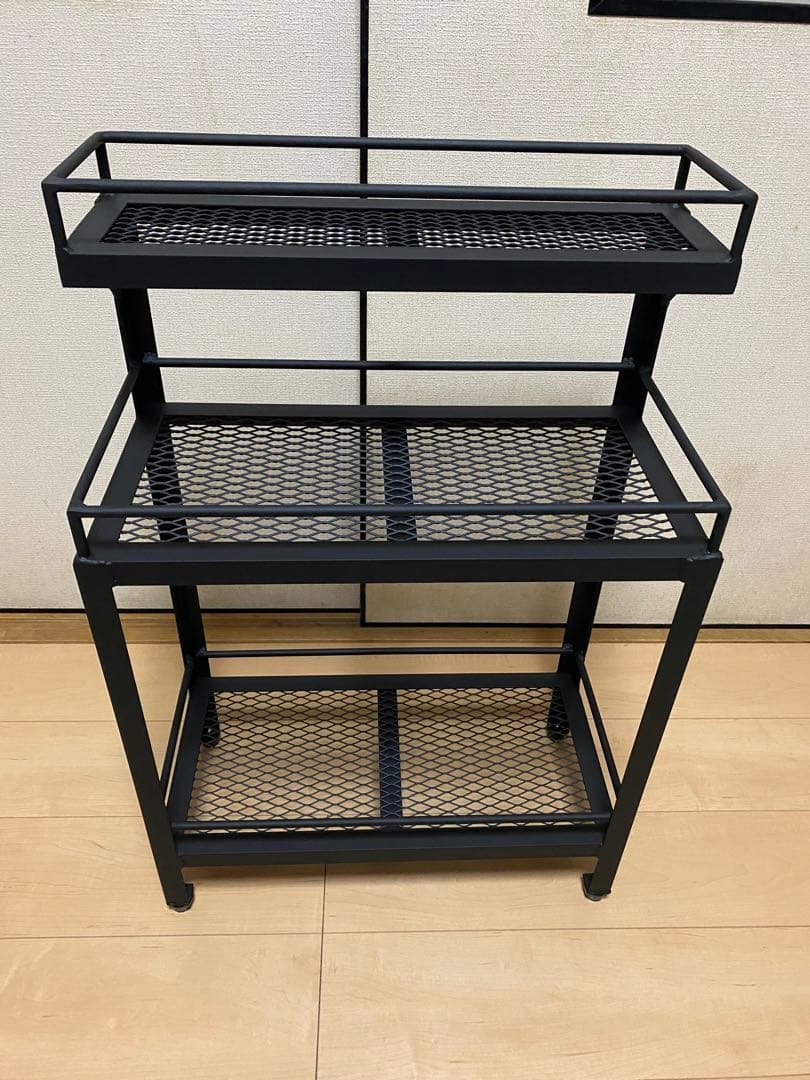 アイアンシェルフ　アイアンラック　インダストリアル 植物棚　アガベ　多肉植物