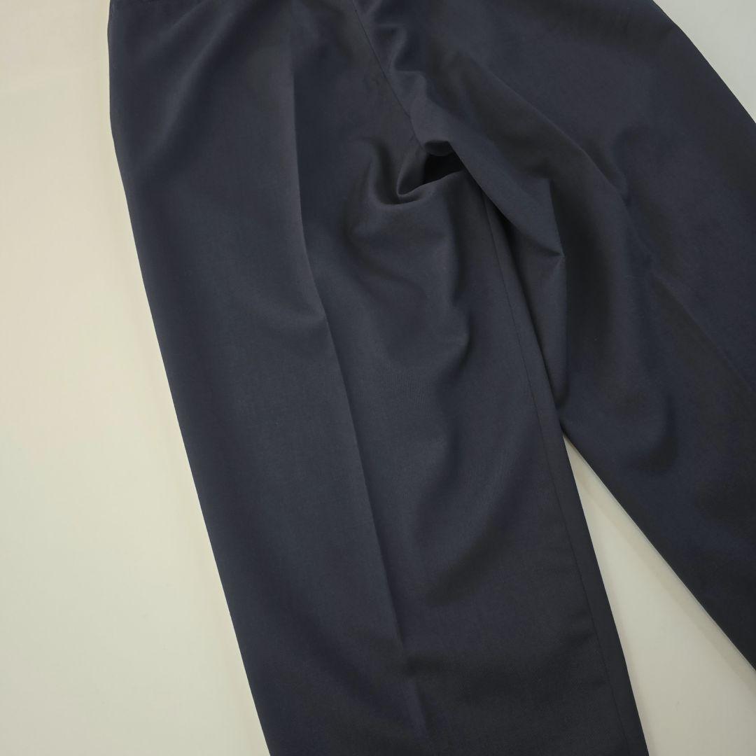 極美品★スティーブンアラン　2プリーツ テーパード パンツ　1.9万　ウール　S