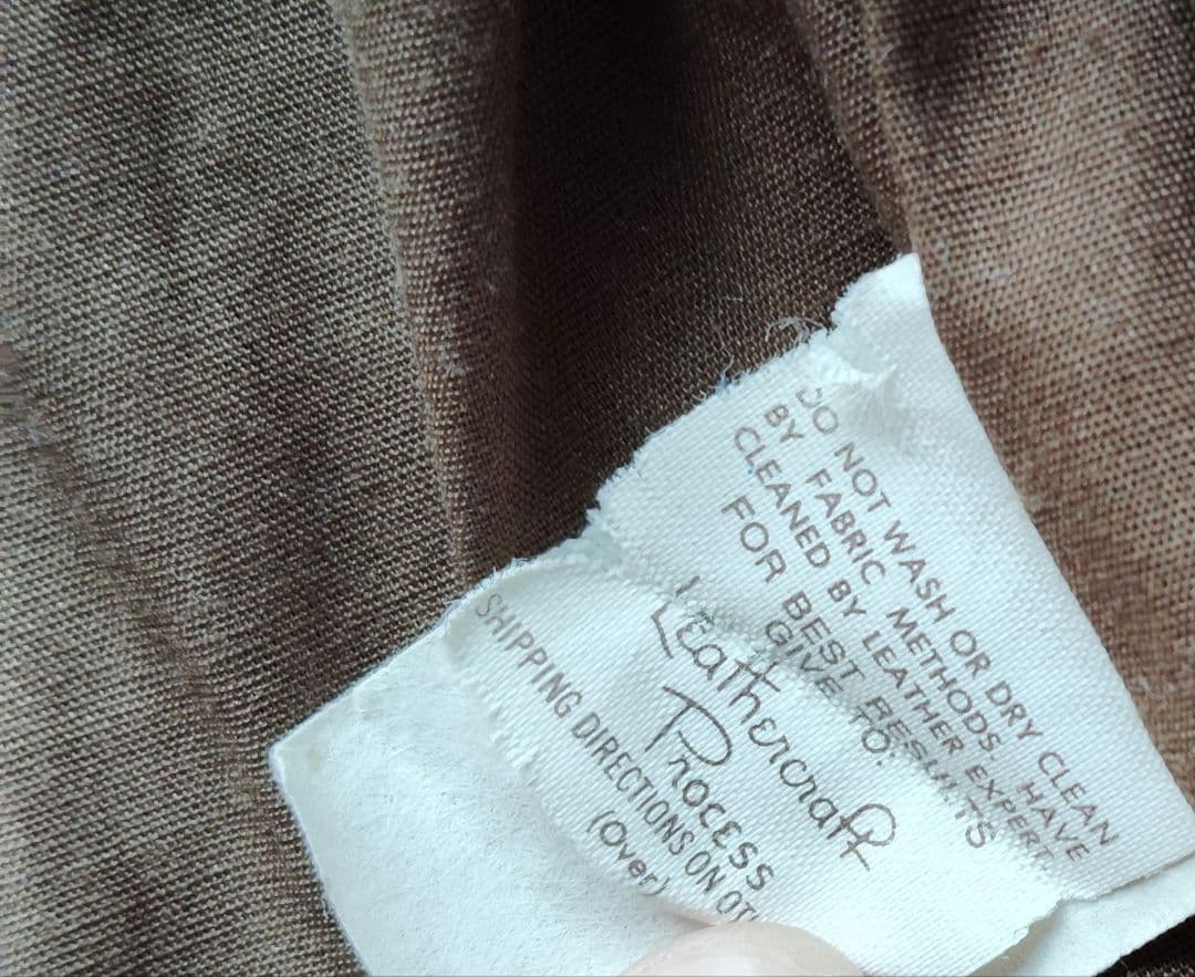 この状態COOPER A2 レザージャケット 40R ダークブラウン格安です