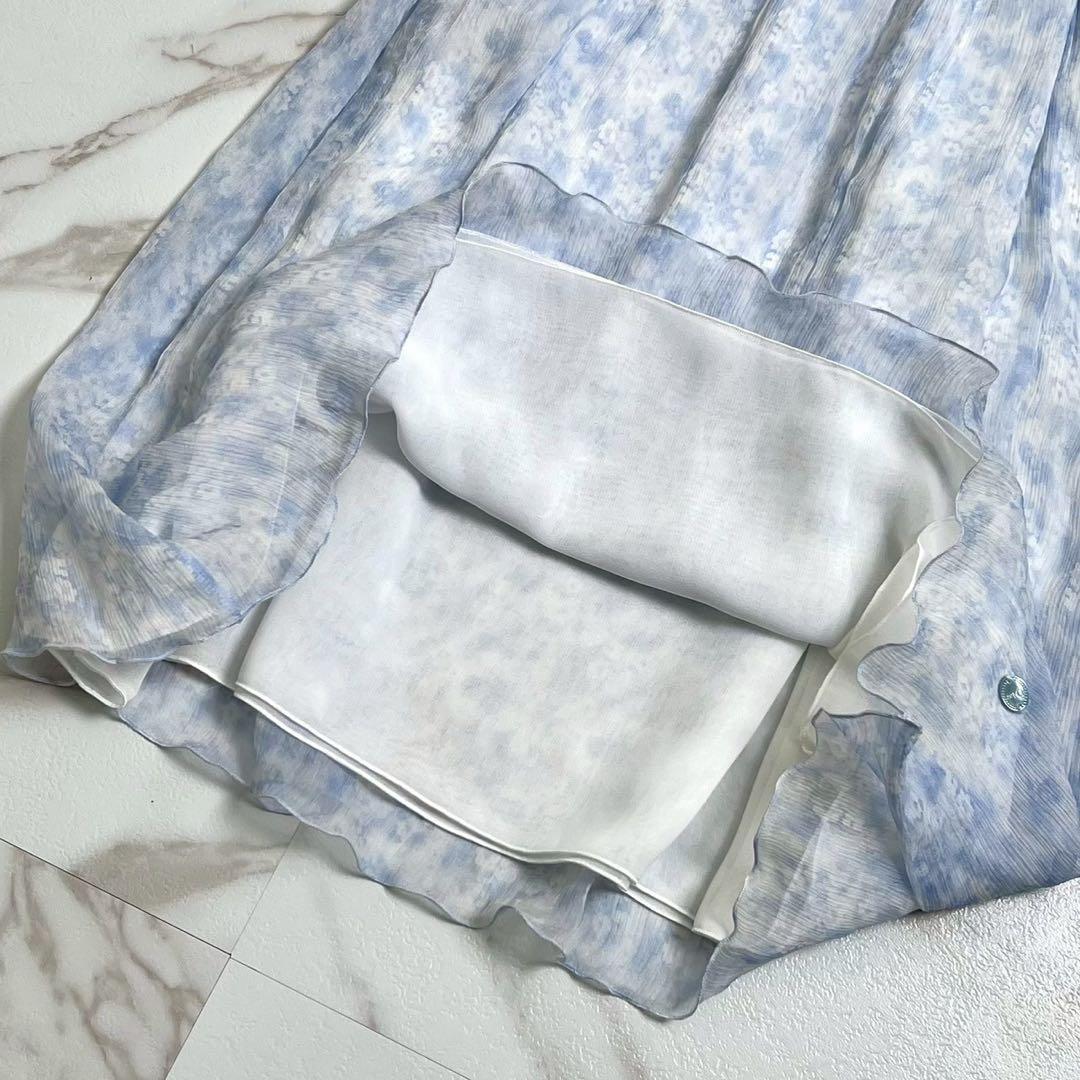 babyDior ディオール　シルクシフォンサマードレス　ワンピース　サイズ6