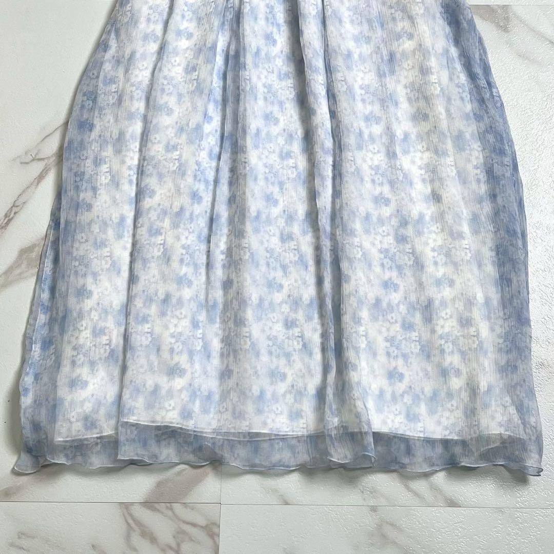 babyDior ディオール　シルクシフォンサマードレス　ワンピース　サイズ6