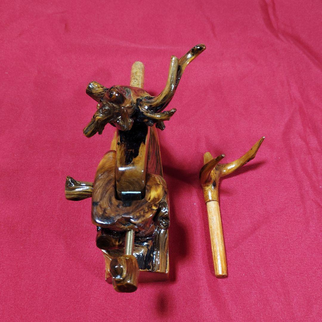 ヘラブナ釣り万力・(師光作)杜松 万力・杜松竿枕・239