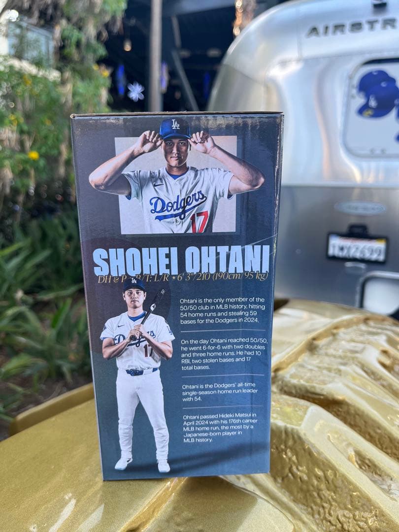 829発送 8/27来場特典 ドジャース 大谷翔平 ボブルヘッド 50/50①