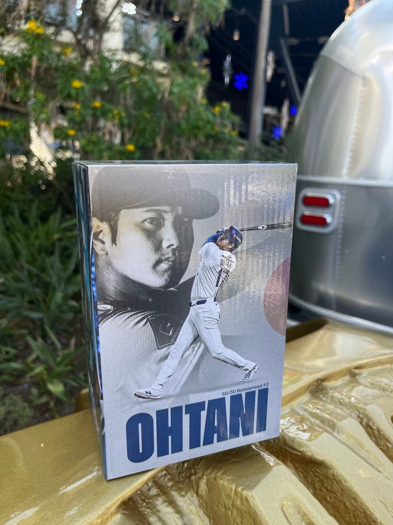 829発送 8/27来場特典 ドジャース 大谷翔平 ボブルヘッド 50/50①
