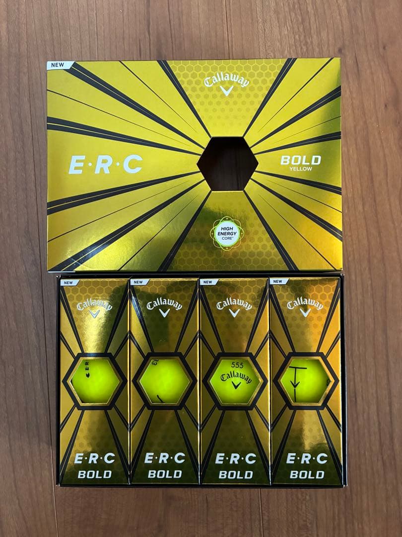 Callaway ERC Bold ゴルフボール 2箱セット　ふちゃ