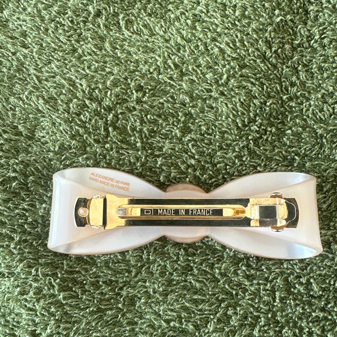 ALEXANDRE DE PARIS リボンバレッタ