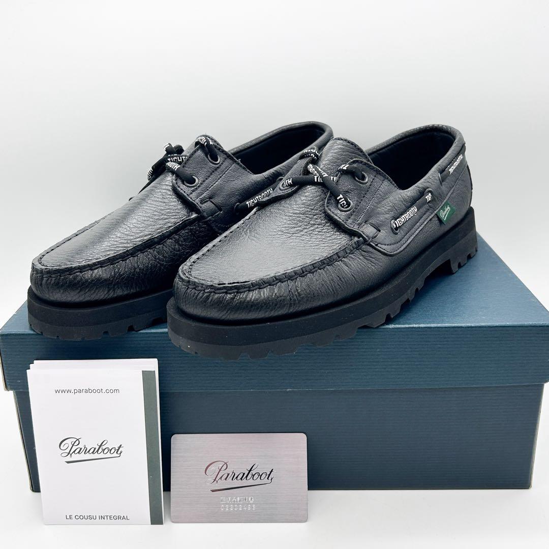 PARABOOT×TIGHTBOOTH MALO ローファー 7 1/2 黒