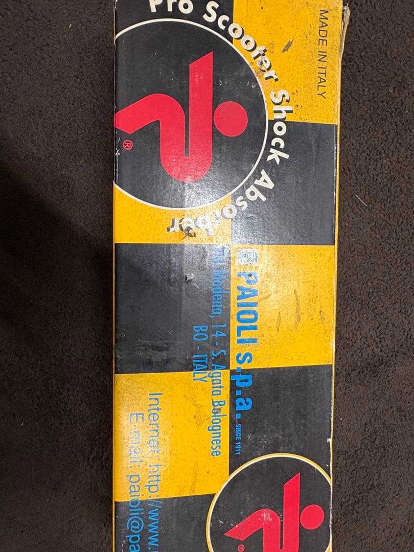 【イタリア製】Paioli S.p.A. プロスクーター ショックアブソーバー