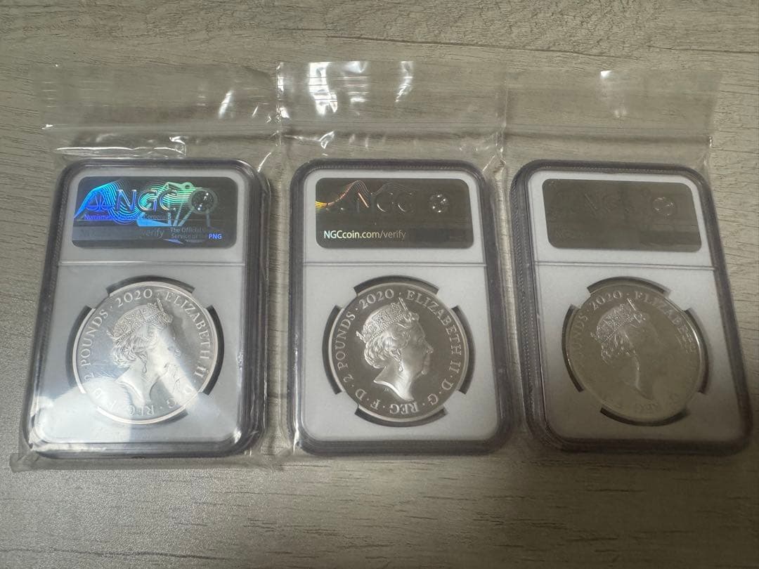 【katanonoko】ロイヤルミント007 銀貨　