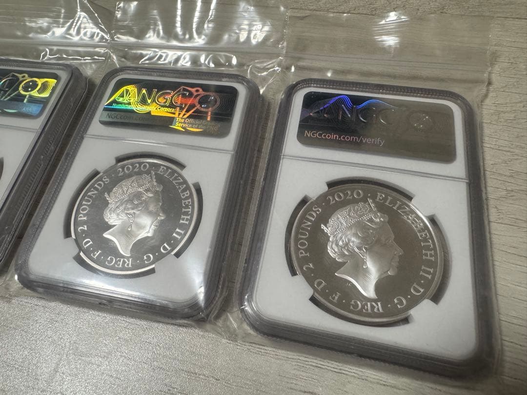 【katanonoko】ロイヤルミント007 銀貨　