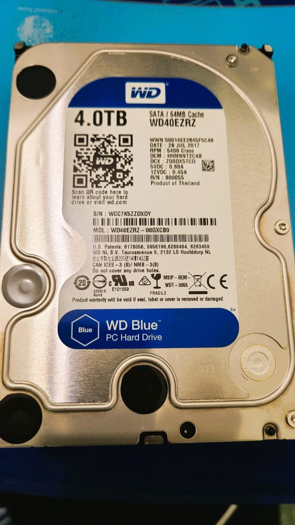 ❖パナソニック　BXT-3000用　修理換装用HDD❖4TB　予備にも