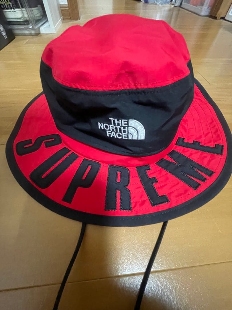 シュプリーム North face コラボハット