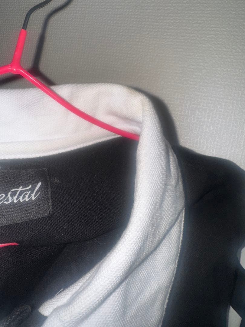 Pedestal 黒 ポロシャツ +81