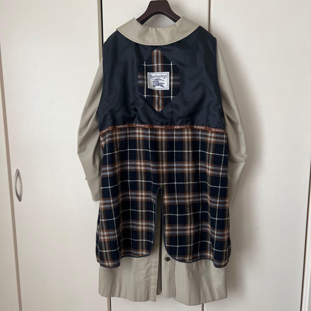 Burberry バーバリー　ステンカラー　ベージュ　ライナー　希少カラー　M