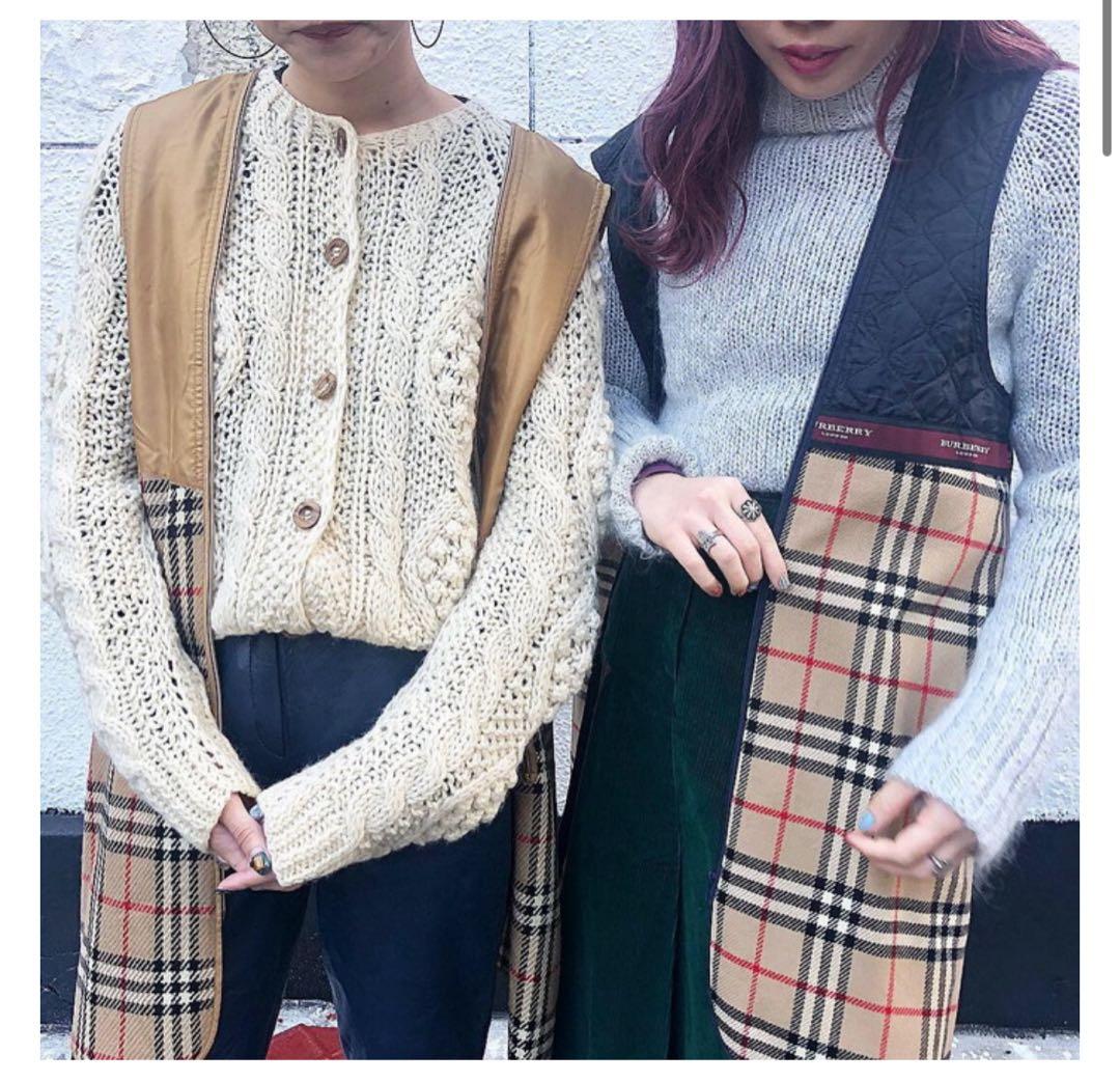 Burberry バーバリー　ステンカラー　ベージュ　ライナー　希少カラー　M