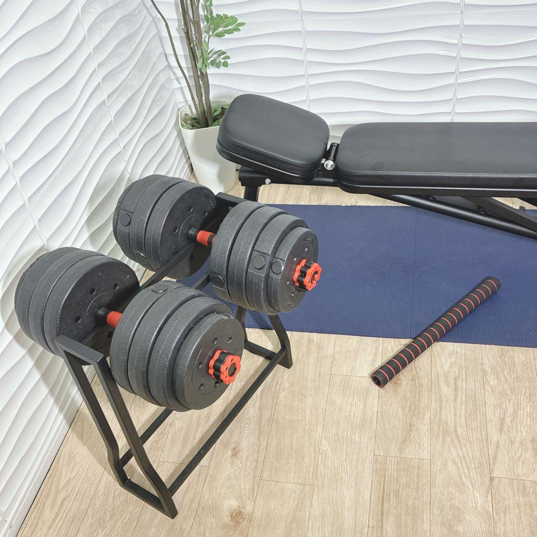 ◇トレーニングベンチ◇可変式ダンベル◇2点セット◇大阪兵庫京都奈良滋賀和歌山◇