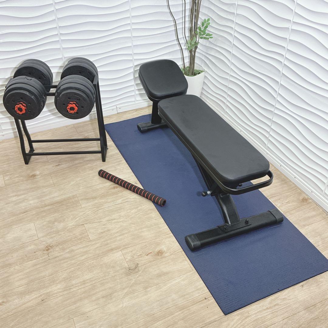 ◇トレーニングベンチ◇可変式ダンベル◇2点セット◇大阪兵庫京都奈良滋賀和歌山◇