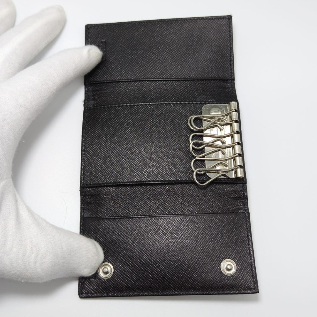 PRADA プラダ テスートナイロン6連キーケース