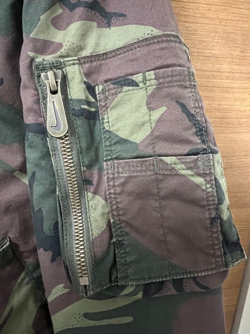 Nike MA-1 カモフラージュジャケット　ウーブンジャケット迷彩　新品未使用