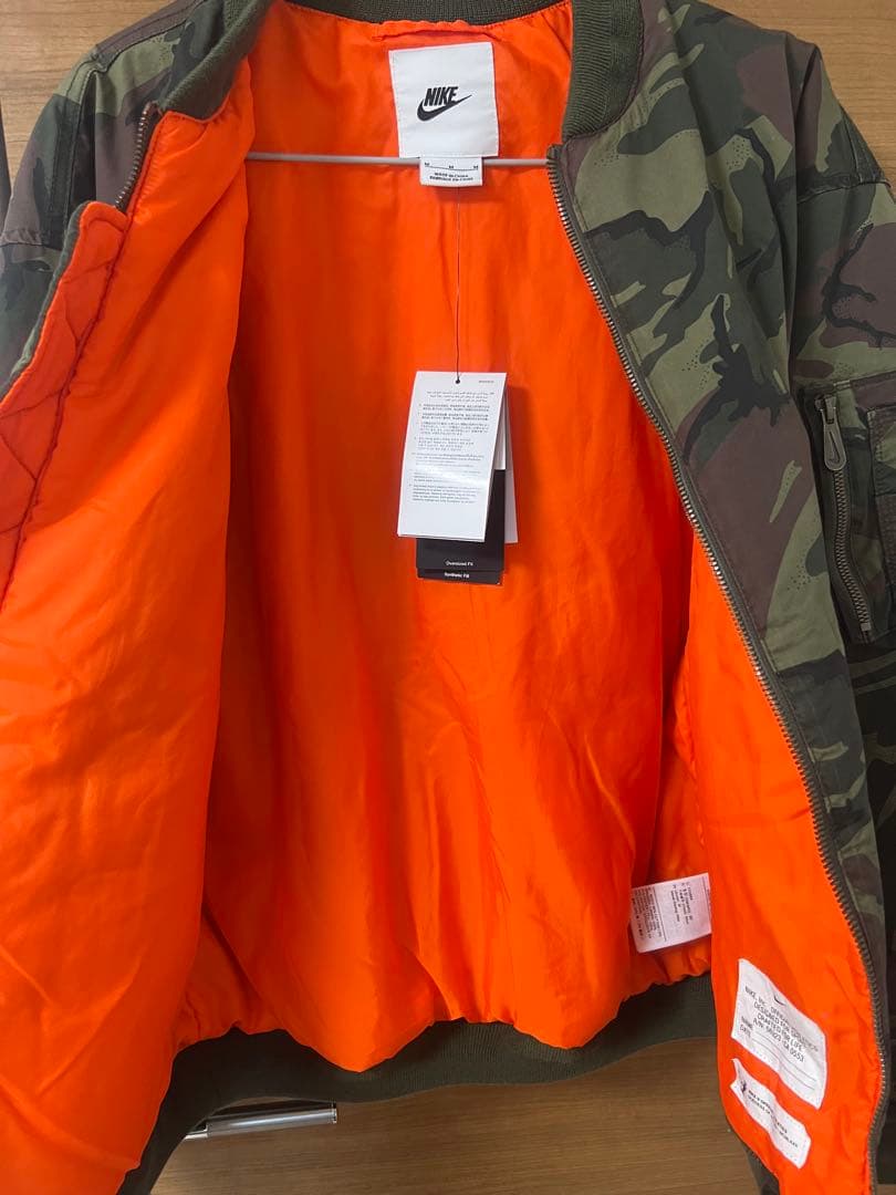 Nike MA-1 カモフラージュジャケット　ウーブンジャケット迷彩　新品未使用