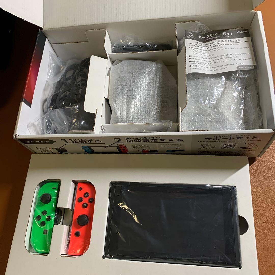 Nintendo Switch 本体 SDカード、ジョイコン付き