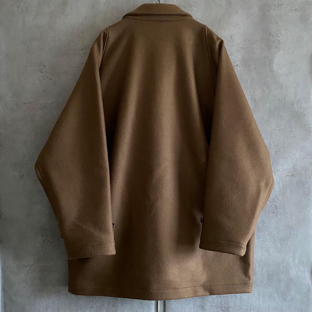 スティルバイハンド STILL BY HAND メルトンステンカラーハーフコート