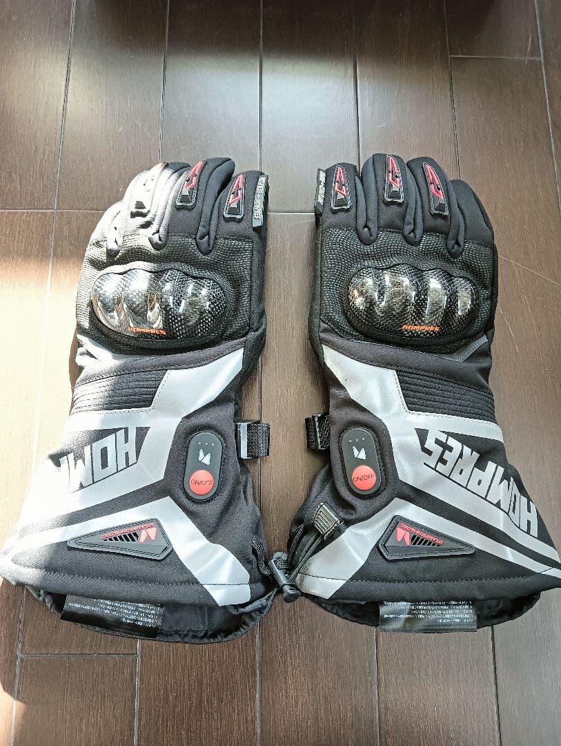 HOMPRES 電熱グローブ バッテリー付き