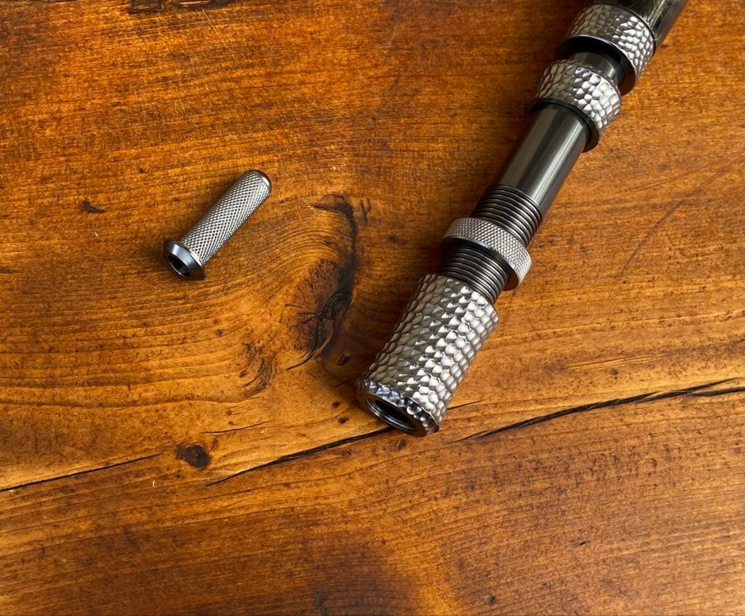 トラウトグリップ　インロッドフェルール　渓流釣り　スピニングロッド用　天然木