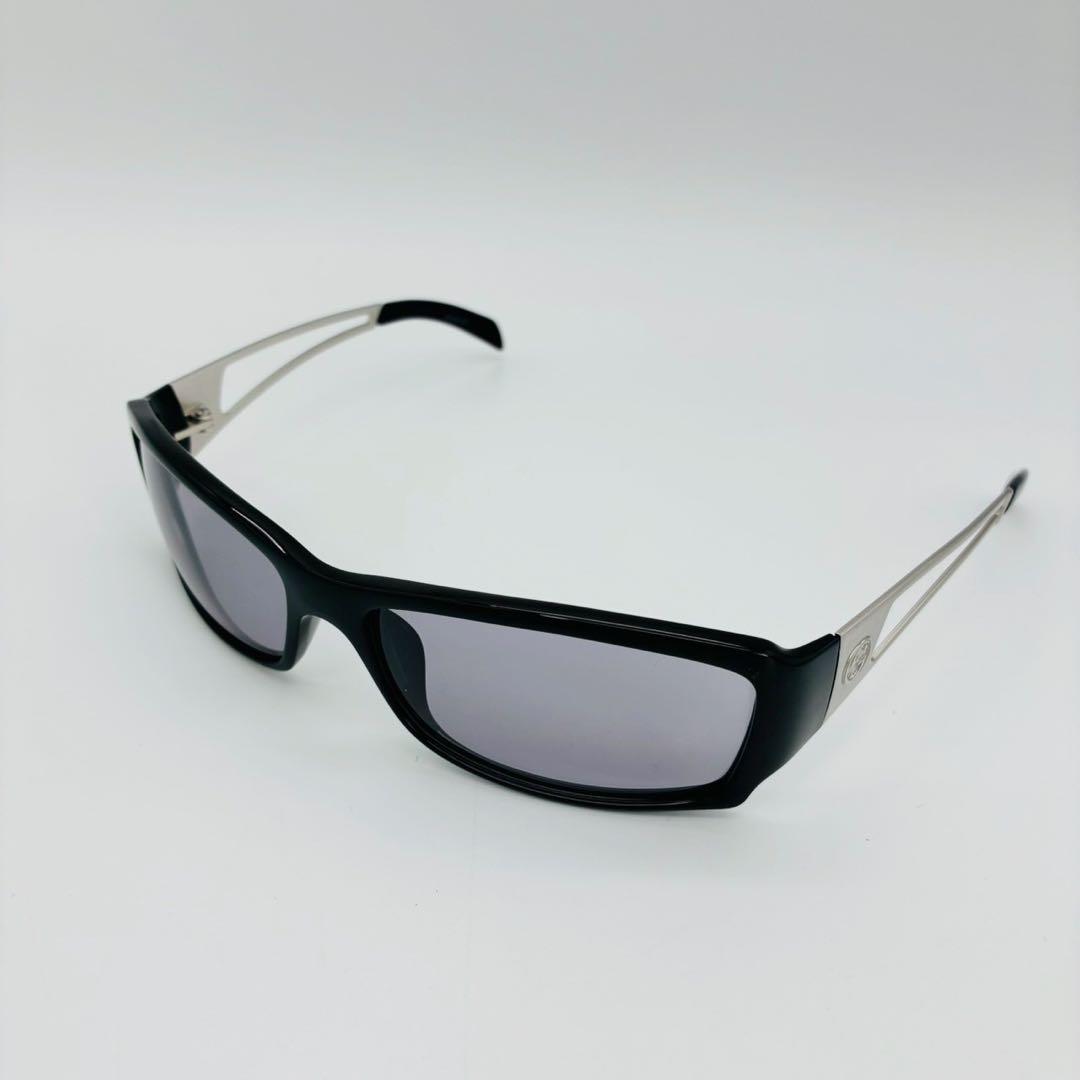 GUCCI グッチ インターロッキング サングラス ブラック シルバー GG
