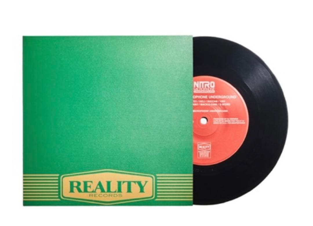 邦楽 nitro microphone underground 7inch box