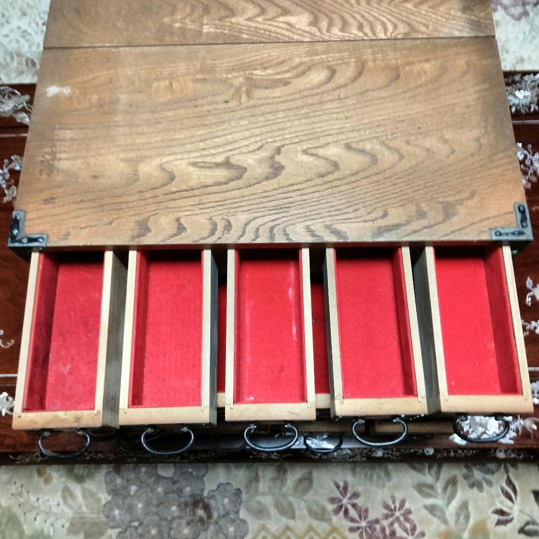 李朝家具アンティーク百味箪笥　薬箪笥ヤクジャンコレクションケース