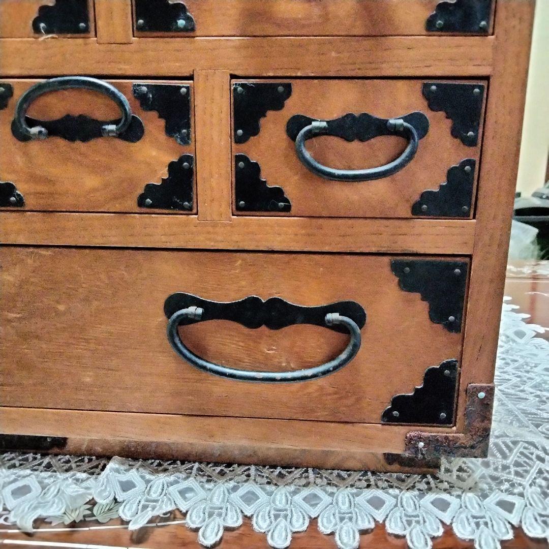 李朝家具アンティーク百味箪笥　薬箪笥ヤクジャンコレクションケース