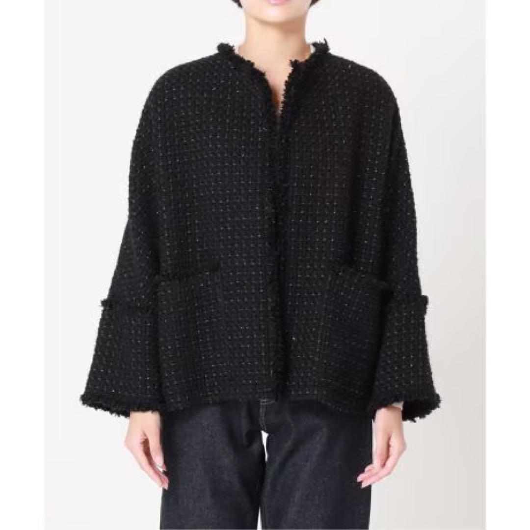 【IENA】イエナ ＆NAVY ツイードジャケット