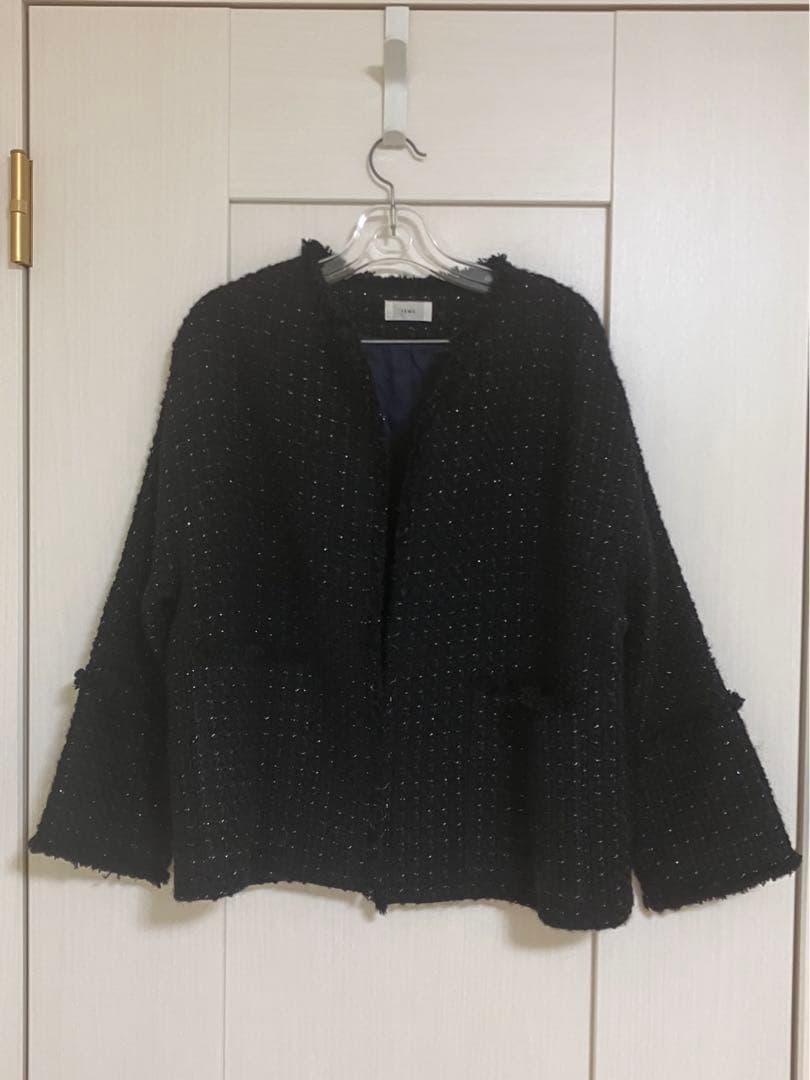 【IENA】イエナ ＆NAVY ツイードジャケット