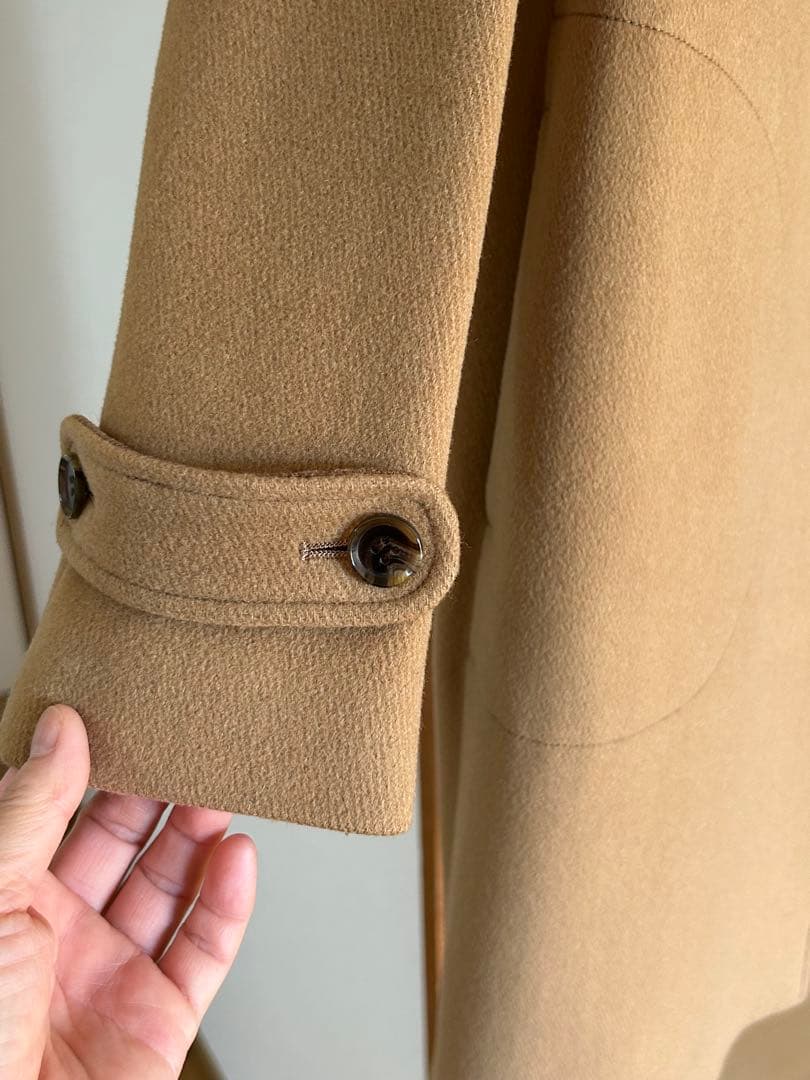 BARNEYS NEWYORKキャメル コート 2way(襟取り外し)