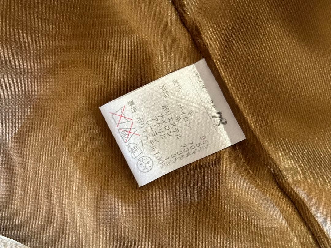 BARNEYS NEWYORKキャメル コート 2way(襟取り外し)