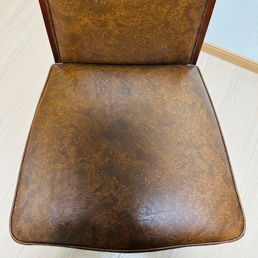 maruni マルニ ベルサイユ 本革張 ハイバックチェア 貴族 アンティーク