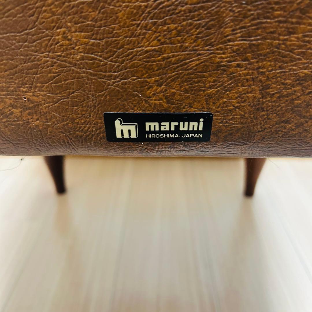 maruni マルニ ベルサイユ 本革張 ハイバックチェア 貴族 アンティーク