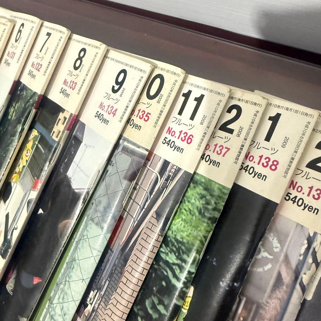 FRUiTS 雑誌 TUNE フルーツ　ファッション雑誌51冊