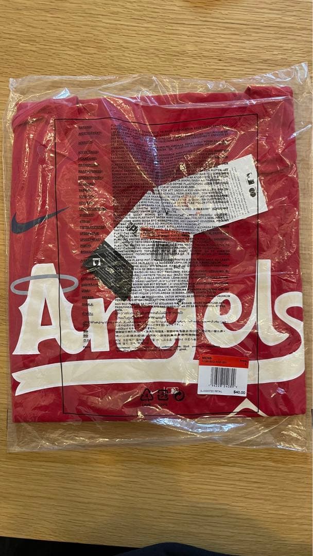 【正規品・希少】 エンゼルス シティコネクト Tシャツ NIKE 大谷翔平 L