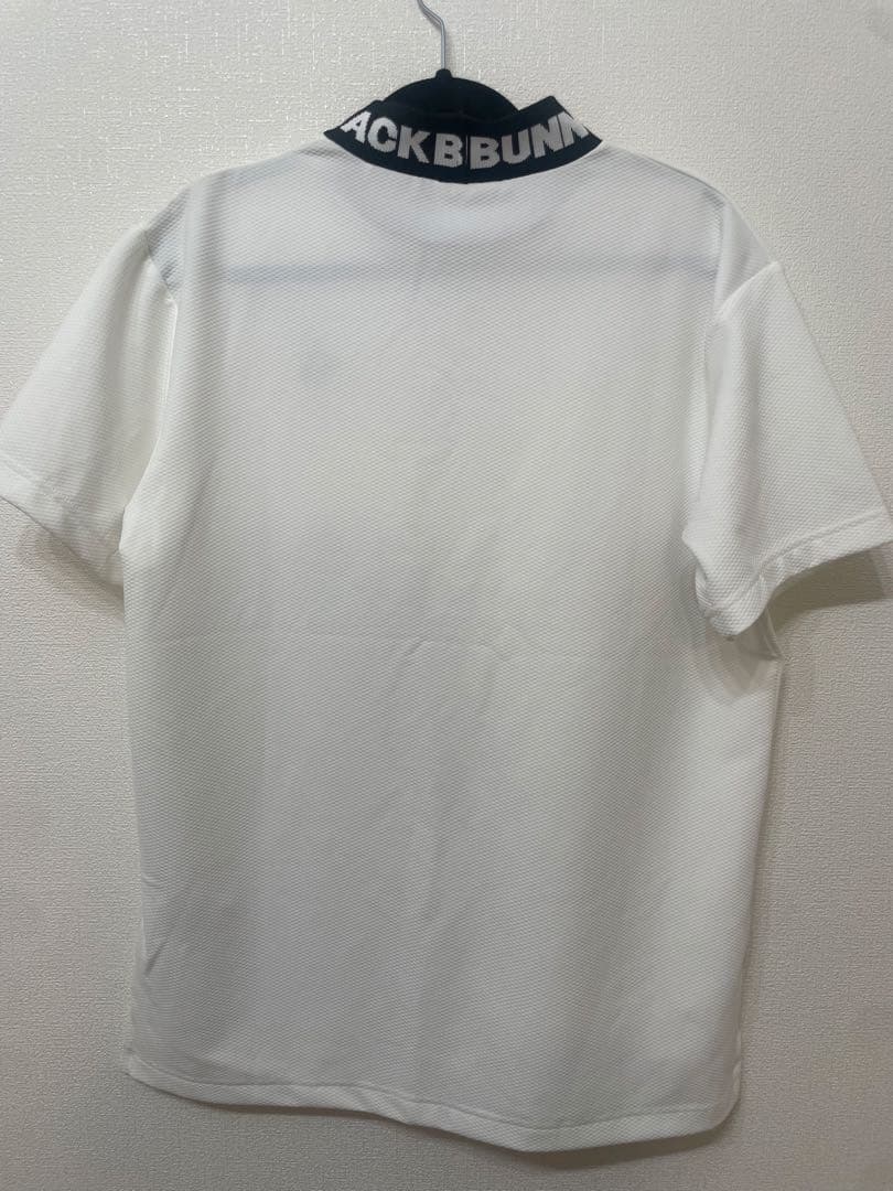 ジャックバニー　メンズ　モックネック　白　新品