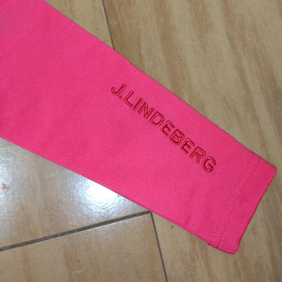 新作 J. Lindeberg ピンク シャツ 36-XS