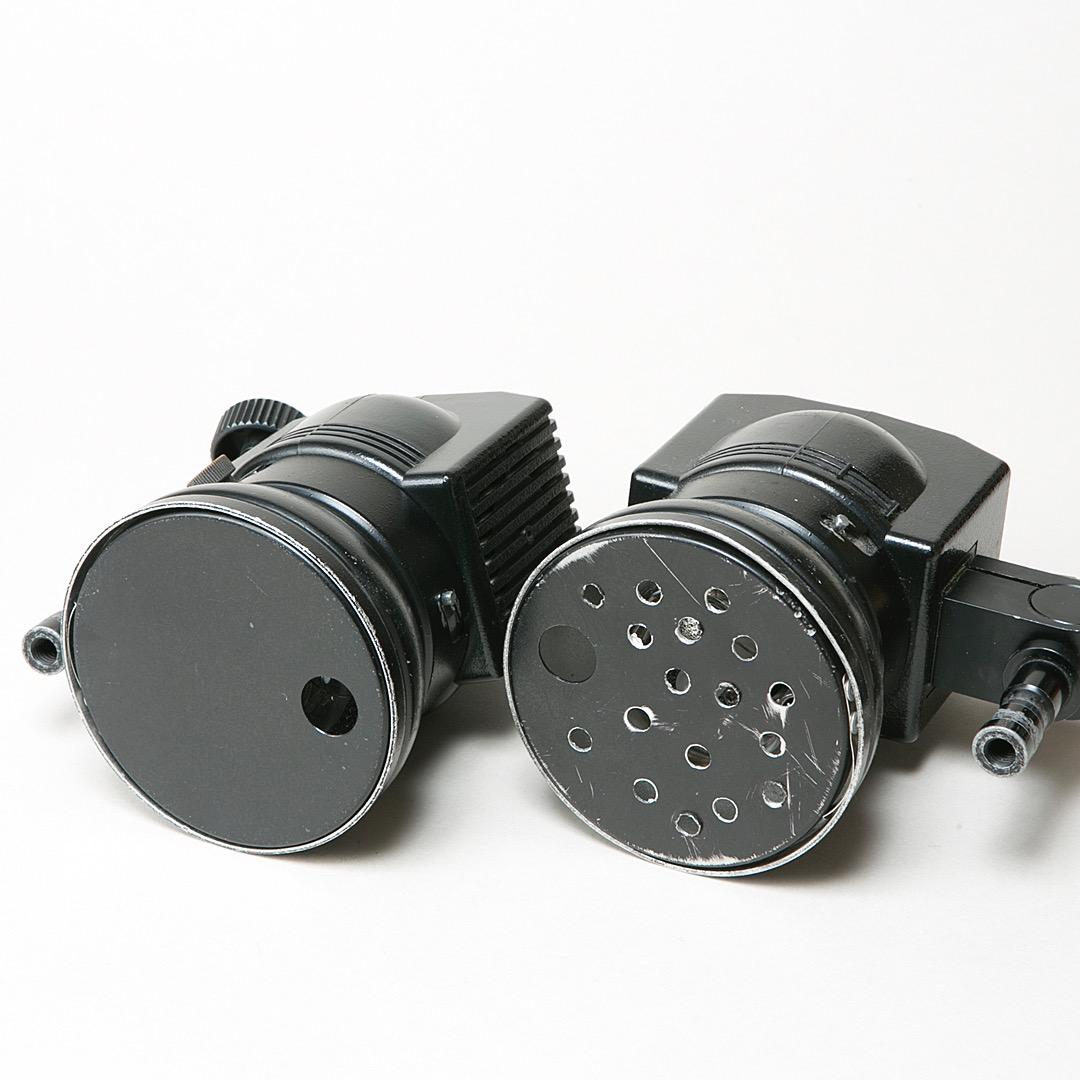 ひでちゃん　ストロボミニ ヘッドx2