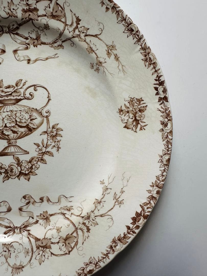 ショワジールロワ　フランス　アンティーク　皿　プレート　平皿