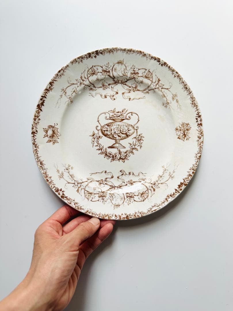 ショワジールロワ　フランス　アンティーク　皿　プレート　平皿