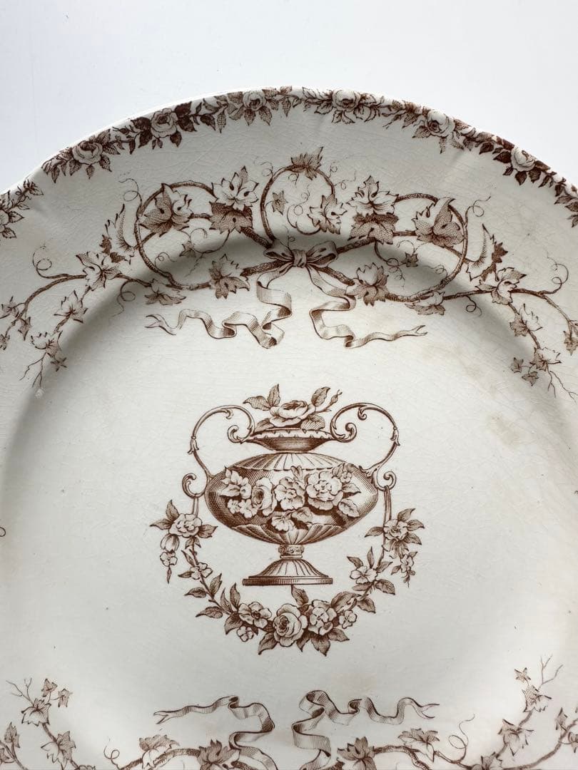 ショワジールロワ　フランス　アンティーク　皿　プレート　平皿