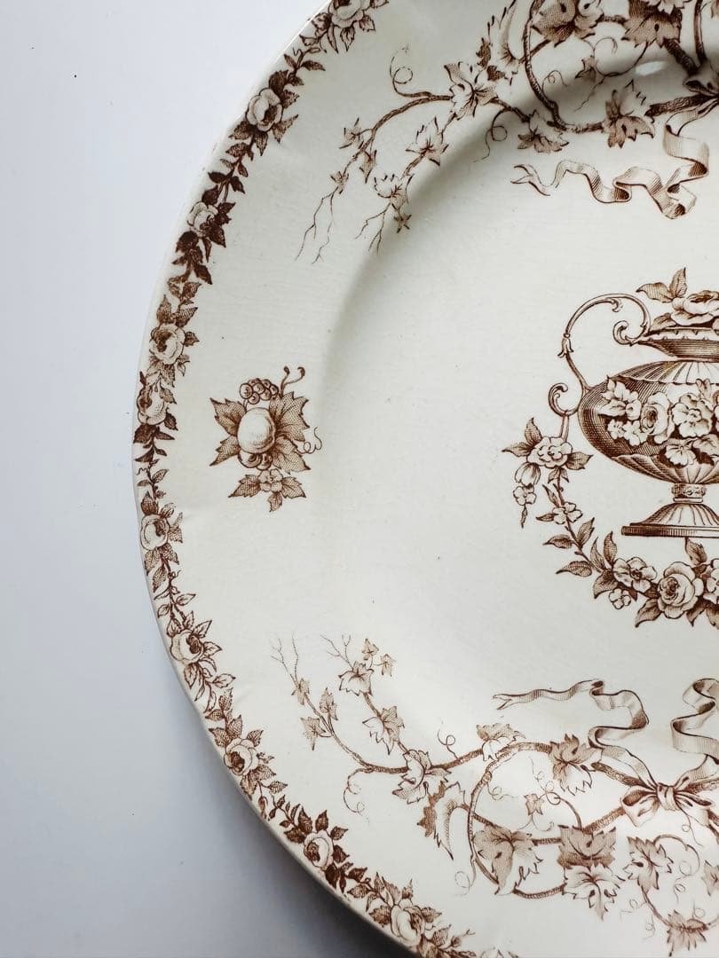 ショワジールロワ　フランス　アンティーク　皿　プレート　平皿