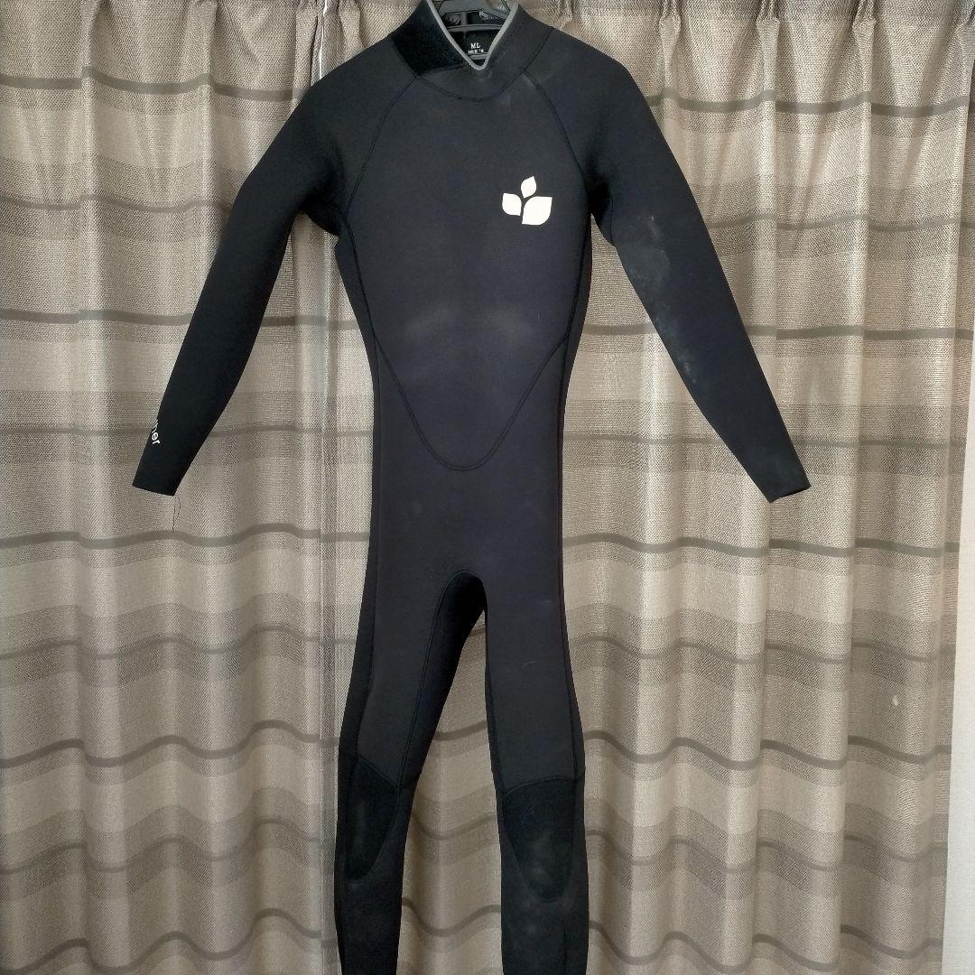 スリーウェザー フルスーツ M/L 背面ファスナー